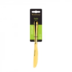 Ніж столовий Wilmax Stella Gold 22 см 1 шт. (WL-999148/1B)