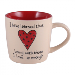 Кружка керамическая Milika Big Heart Beige 470 мл (M0420-K339C)