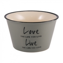 Салатник керамічний Milika Love and Live Olive 550 мл (M0450-L348GR)
