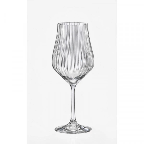 Набор бокалов для вина Bohemia Tulipa Optic 350 мл 6 шт. (B40894) фото 2