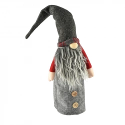 Прикраса для пляшки New Year Санта mix (EDS-004-01)