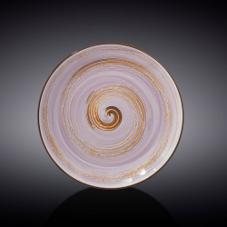 Тарелка круглая Wilmax Spiral Lavander 18 см (WL-669711/A)