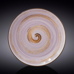 Тарілка кругла Wilmax Spiral Lavander 25,5 см (WL-669714/A)