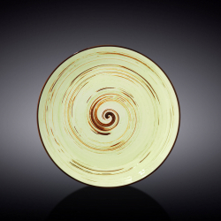 Тарілка кругла Wilmax Spiral Pistachio 18 см (WL-669111/A)