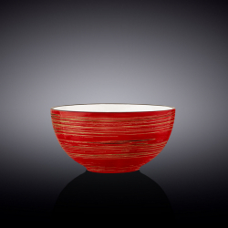 Салатник Wilmax Spiral Red 14 см 600 мл (WL-669230/A)