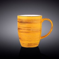 Кружка Wilmax Spiral Yellow 460 мл (WL-669437/A)