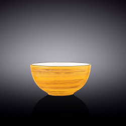 Салатник Wilmax Spiral Yellow 10,5 см 250 мл (WL-669429/A)