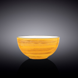 Салатник Wilmax Spiral Yellow 14 см 600 мл (WL-669430/A)