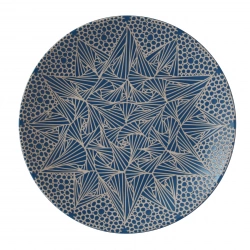 Тарелка обеденная круглая Astera Infinity Sapphire 27 см (A0480-HX-1206D)