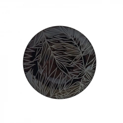 Тарелка десертная круглая Astera Tropical Black 20 см (A0670-TB002)