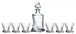 Набір для віскі Bohemia Quadro 7 пр. (b99999-99A44)