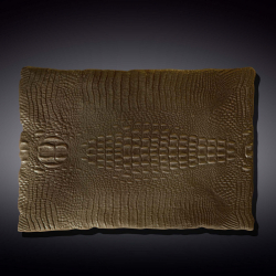 Блюдо для подачи прямоугольное Wilmax Scroco Bronze 30х21 см (WL-662201/A)