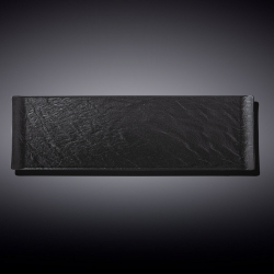 Блюдо прямоугольное Wilmax Slatestone Black 30х9,5 см (WL-661102/A)