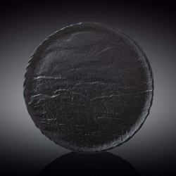 Тарелка круглая Wilmax Slatestone Black 23 см (WL-661125/A)