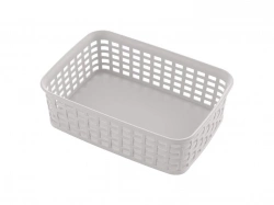 Корзина пластиковая квадратная Florina beige 19,5X13,9X5,8 см (4K4879)