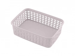 Корзина пластиковая прямоугольная Florina pink 19,5х13,9х5,8см (4K8484)