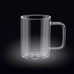 Кружка цилиндрическая с двойным дном Wilmax Thermo 750 мл (WL-888792/A)