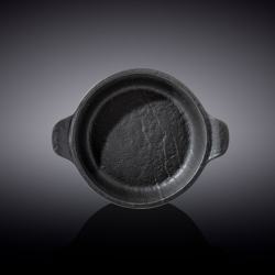 Форма для запікання з ручкою Wilmax Slatestone Black 18,5х15 см, 300 мл (WL-661141/A)