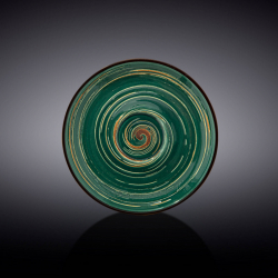 Блюдце Wilmax Spiral Green 14 см (WL-669535/B)