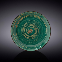 Тарелка круглая Wilmax Spiral Green 18 см (WL-669511/A)