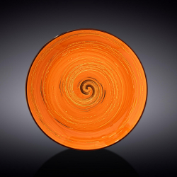 Тарелка круглая Wilmax Spiral Orange 20,5 см (WL-669312/A)