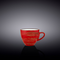 Чашка кавова Wilmax Spiral Red 75 мл (WL-669233/A)