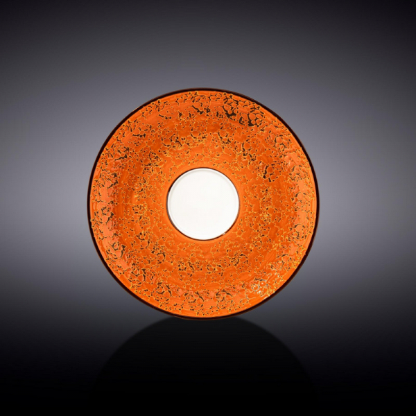 Блюдце Wilmax Splash Orange 14 см (WL-667335/B) фото 2