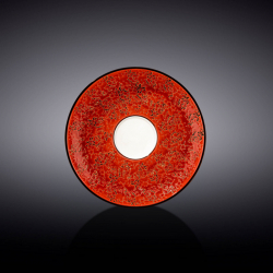 Блюдце Wilmax Splash Red 12 см (WL-667234/B)