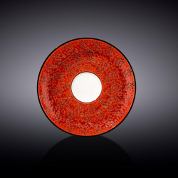 Блюдце Wilmax Splash Red 14 см (WL-667235/B)