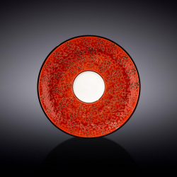 Блюдце Wilmax Splash Red 15 см (WL-667236/B)