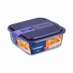 Емкость для хранения и запекания квадратная Luminarc Easy Box 1220 мл (P7421)