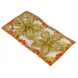 Прикраса на ялинку New Year Квіти 15 см (EDS-004-08)