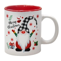 Кухоль Milika Happy Gnome Black and White Hat 470 мл (М0420-FT21143-2)