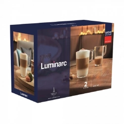 Набор кружек для капучино Lum Tasting Time 400 мл 2 шт. (Q2843)