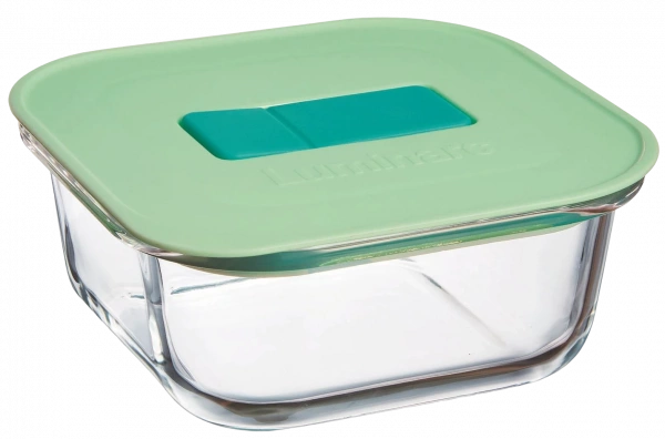 Ємність для їжі квадратна Luminarc UniqueBox Green 530 мл (V7336) фото 2