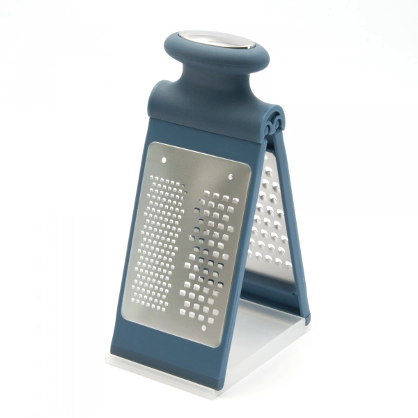 Терка Lessner Sky Blue 2 грани с пластиковой ручкой (10100) фото 2