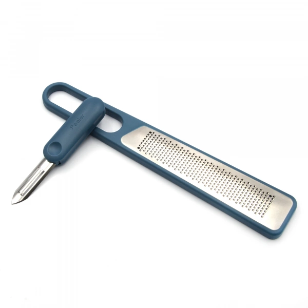 Терка Lessner Sky Blue 2в1 з вертикальною овочечисткою (10101) фото 2