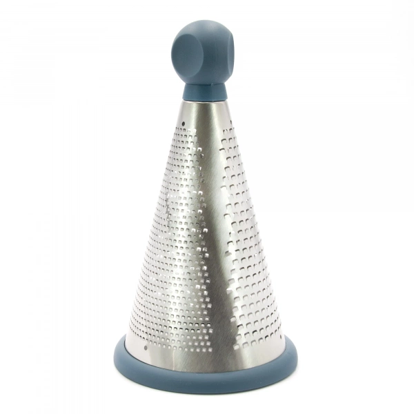 Терка Lessner Sky Blue конус з пластиковою ручкою 3 грані (10103) фото 2