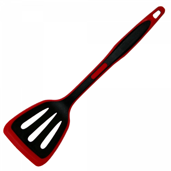 Лопатка з прорізями нейлон з силіконовими вставками Lessner Good Cook 33см (10232) фото 2 Лопатка з прорізями нейлон з силіконовими вставками Lessner Good Cook 33см (10232) фото 2