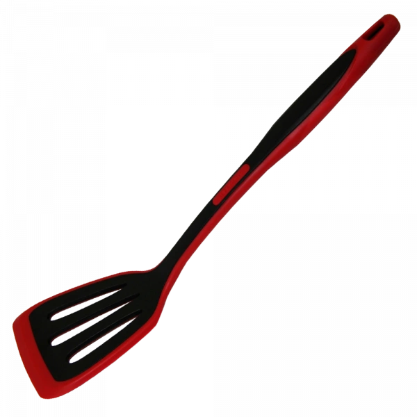 Лопатка з прорізями нейлон з силіконовими вставками Lessner Good Cook 33см (10232) фото 3 Лопатка з прорізями нейлон з силіконовими вставками Lessner Good Cook 33см (10232) фото 3