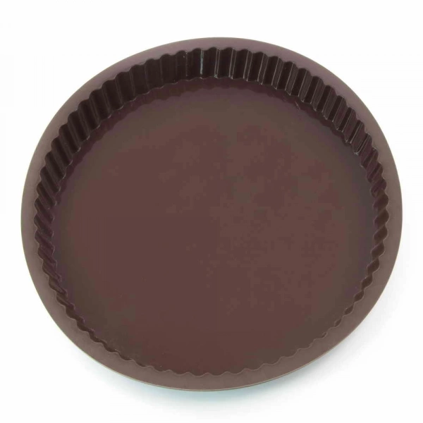 Форма для випічки тарта Lessner Chef Choco кругла силікон 28х28х3,5см (10243) фото 3