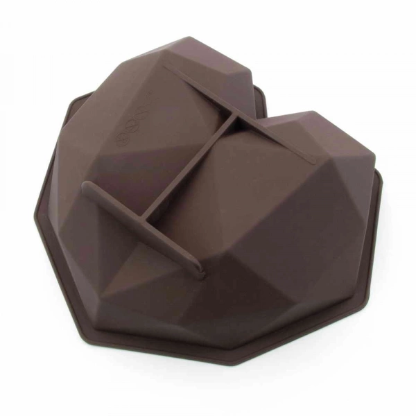 Форма для випікання Lessner Chef Choco фігурна силікон 22,6x19,6x7см (10253) фото 2 Форма для випікання Lessner Chef Choco фігурна силікон 22,6x19,6x7см (10253) фото 2