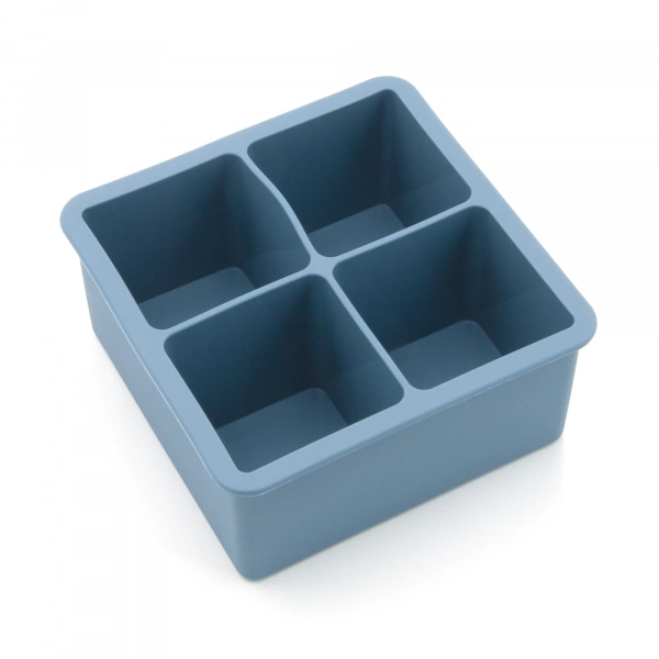 Форма для льоду Lessner Sky Blueз кришкою силікон 13х13х6см (10312) фото 3