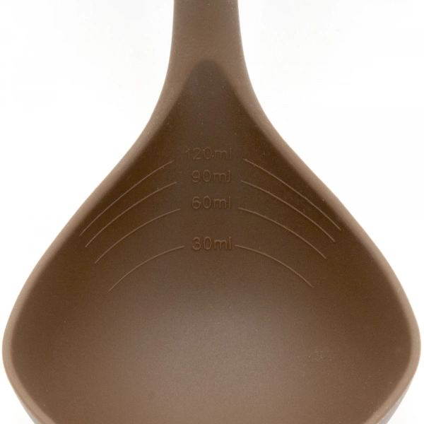 Ополоник Lessner Chef Choco силікон з деревяною ручкою 33см (10336) фото 3