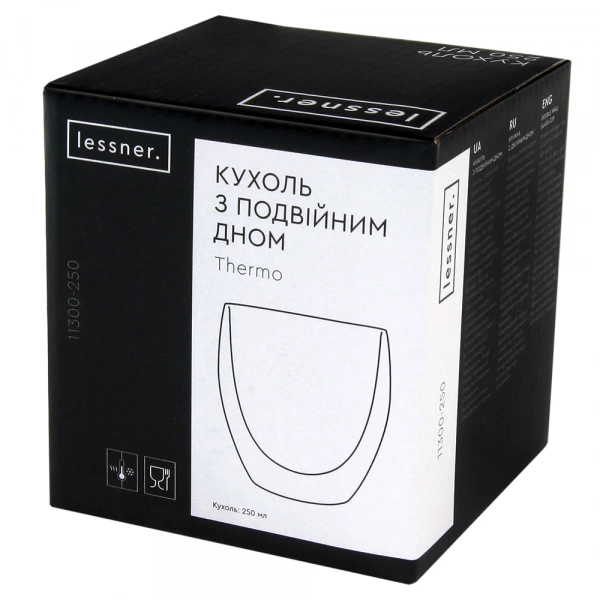 Кружка с двойным дном Lessner Thermo 250 мл (11300-250) фото 5