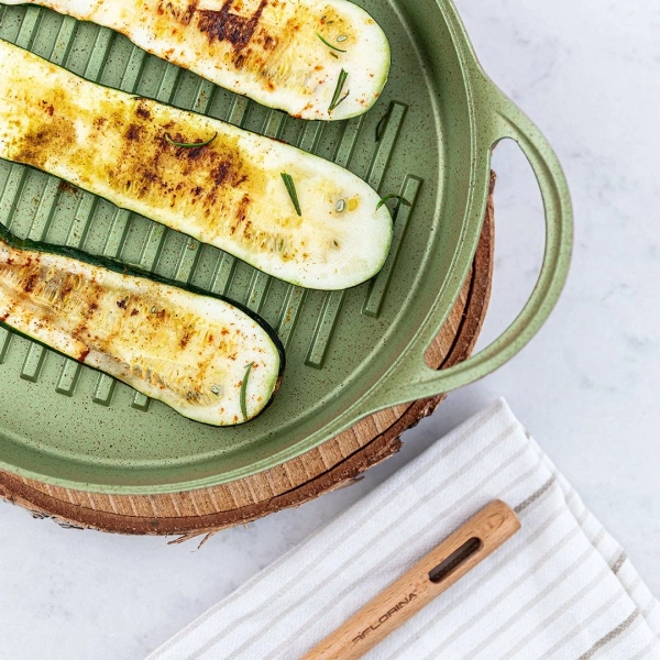 Сковорода гриль алюмінієва протипригарна Florina FOREST D=28см (1B9000) фото 3