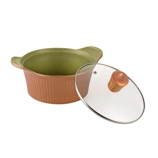 Каструля алюмінієва антипригарна Florina FOREST D=28см (1G9002 ) фото 4