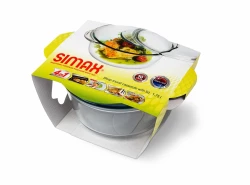 Каструля глибока з кришкою Simax 1,75 л (s6686-6696)