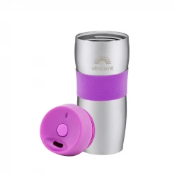 Кухоль-термос Vincent Steel Pink 0,45 л (VC-1527SP)