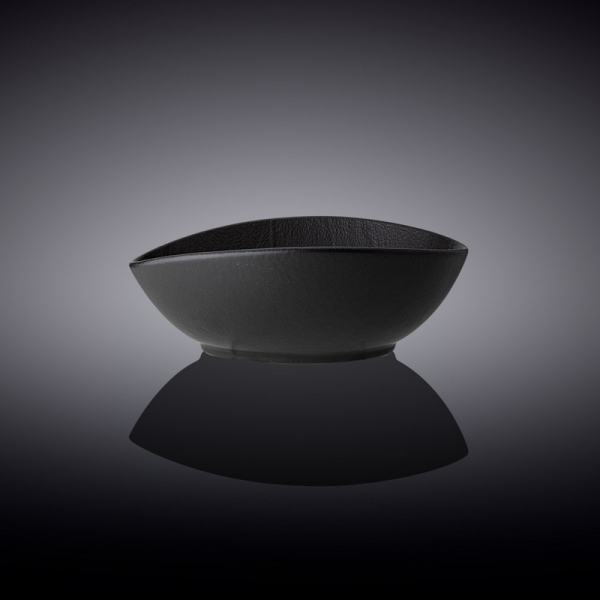 Блюдо овальное глубокое Wilmax Slatestone Black 13х10х6 см (WL-661118/A) фото 2
